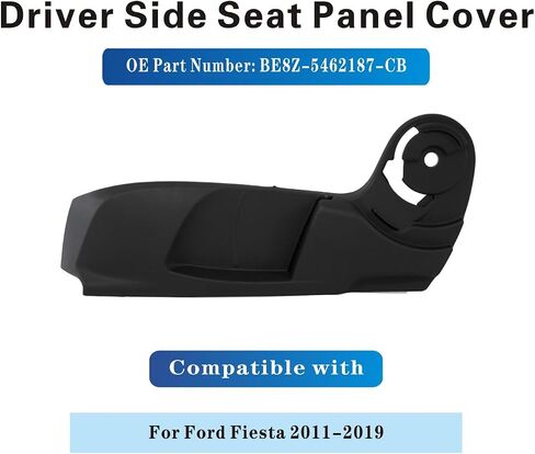 غطاء لوحة المقعد الجانبي المقعد الأمامي متوافق مع Ford Fiesta 2011-2019 استبدال BE8Z5462187CB in Saudi Arabia