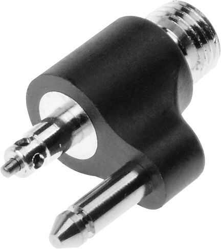 T-H Marine BE-FU-53190-DP Johnson/Evinrude Tank Connector ، 1/4 "NPT Fitting ، Black in Kuwait