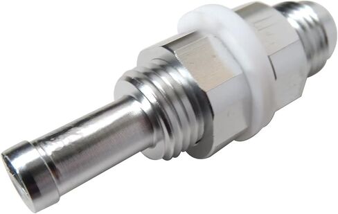 2 حزمة -6AN من الذكور الزخارف الحاجز إلى 5/16 خرطوم الخفقان خزان الوقود تركيب 6AN 6 in Saudi Arabia