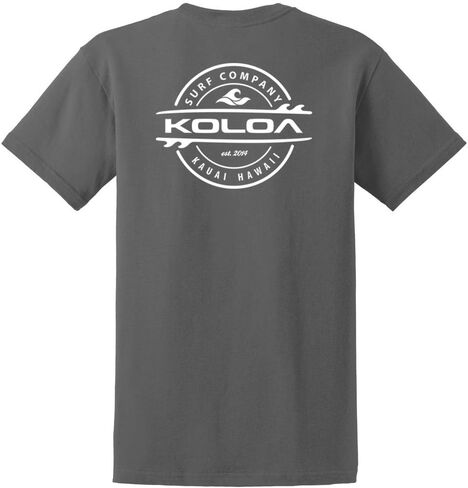 Koloa Surf Thruster Logo Heavy Cotton Tees in Regular, Big and Tall in Saudi Arabia