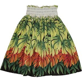 Rainview Creations Hawaiian Pa'u Hula Skirt for Women Size, Hawaii Hula Dancer Colorful Monstera Leaves Skirts for Adult in Saudi Arabia