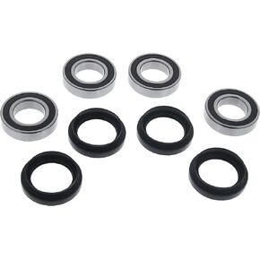 2002 fits Yamaha 660 Grizzly YFM660 Rear Axle, Wheel Bearings And Seals X 2 in Kuwait