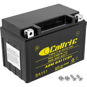 Caltric Agm Battery Compatible with Yamaha Xvs950 Xv-S950 V-Star 950 Tourer 2009-2016 in Kuwait