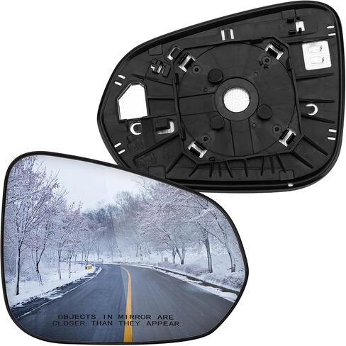Passenger Side Mirror Replacement for Lexus RX350, RX450h 2016-2021, NX200t 2015-2017, NX300 2018-2021, NX300h 2015-2021 - Right Side Mirror Glass, Rear View Mirrors Glass with Power Heated in Saudi Arabia