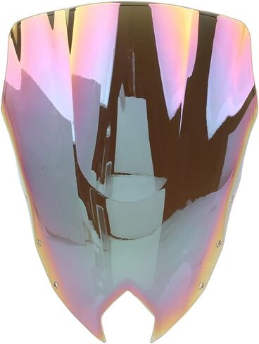 Newsmarts Motorcycle Windshield ABS Plastic Windscreen 1pc Wind Deflector for Yamaha FZ-6R 2009-2015 Black in Saudi Arabia