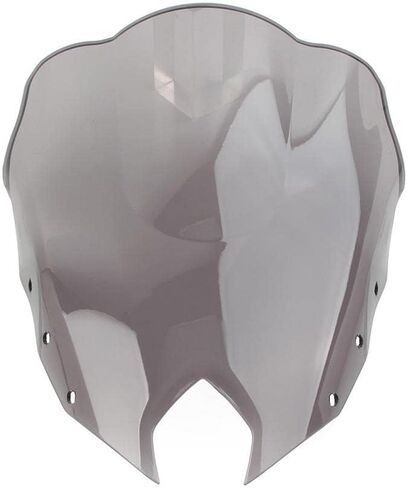 Newsmarts Motorcycle Windshield ABS Plastic Windscreen 1pc Wind Deflector for Yamaha FZ-6R 2009-2015 Black in Saudi Arabia