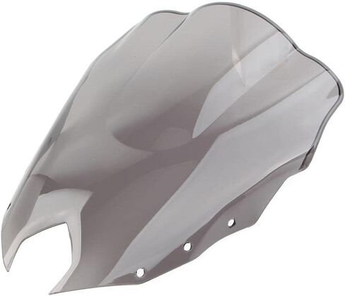 Newsmarts Motorcycle Windshield ABS Plastic Windscreen 1pc Wind Deflector for Yamaha FZ-6R 2009-2015 Black in Saudi Arabia