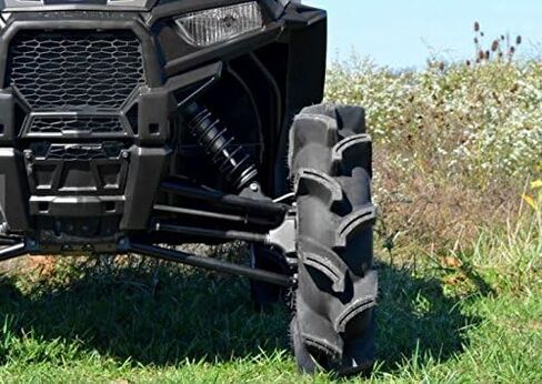 SuperATV Assassinator UTV/ATV Mud Tire for RZR, X3, General, Maverick, Ranger, Rock & All Terrain UTV Mud Tire | 34x8-14 | 3" Tread Depth | 6 Ply Ratings in Saudi Arabia