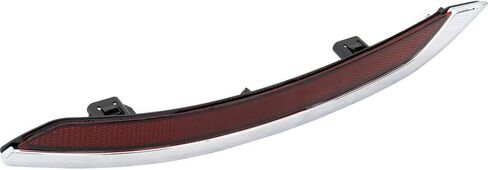 لـ Acura TLX 2015 16 17 18 19 2020 Pumper Reflector Driver Side | الخلفية | كابا | استبدال AC1184106 | 33555-TZ3-A01 in Kuwait