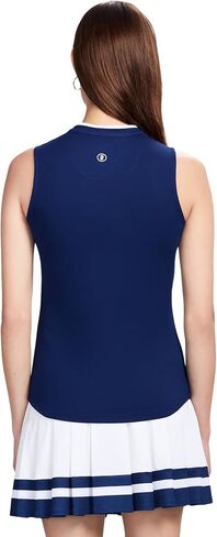 Izod Women's Athletic Quick Dry Dry V-Deiveless Polo Shirt in Kuwait
