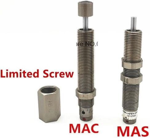 MAS/MAC من الفولاذ المقاوم للصدأ للسرعة القابلة للتعديل ضغط الزيت العازلة MAC2016 MAC2530 MAC2725 MAS1008 1PCS (MAC2016H) in Saudi Arabia