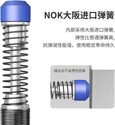 AC Oil Buffer Pneumatic Hydraulic Shock Absorber Damper AC0806 AC1008 AC1210 AC1410 AC1412 AC1415 AC1416 1Pcs(AC1416,-2 Medium speed) in Saudi Arabia
