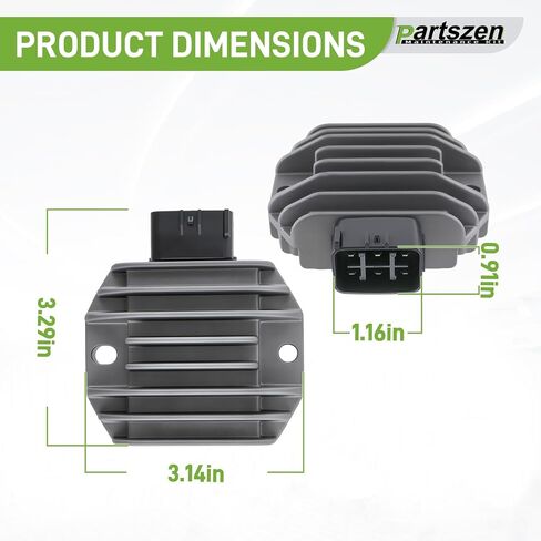 5GT-81960-00-00 Voltage Regulator Rectifier Fit for Yamaha Big Bear 250 400 Grizzly 125 350 Raptor 250 350 Wolverine 450 Warrior 350 Bear Tracker 250 Rhino 450 660 Replace 5BN-81960-00-00 in Saudi Arabia