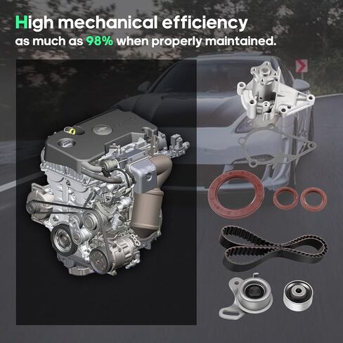 مجموعة حزام توقيت Scitoo 1996 1997 2001-2011 لـ Hyundai Accent ، 2006-2011 لـ Kia Rio ، 2006-2011 لـ Kia Rio5 1.5L TBK282 ، WP146-1230 in Saudi Arabia