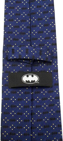 Batman icon Diamond Dot Navy Mens Tie in Saudi Arabia
