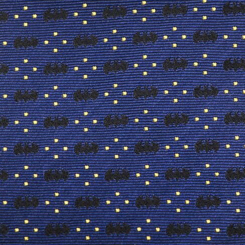 Batman icon Diamond Dot Navy Mens Tie in Saudi Arabia