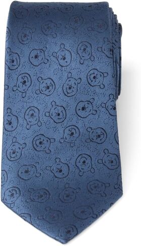 Cufflinks Inc. Winnie The Pooh Blue Tonal Men's Tie in Saudi Arabia