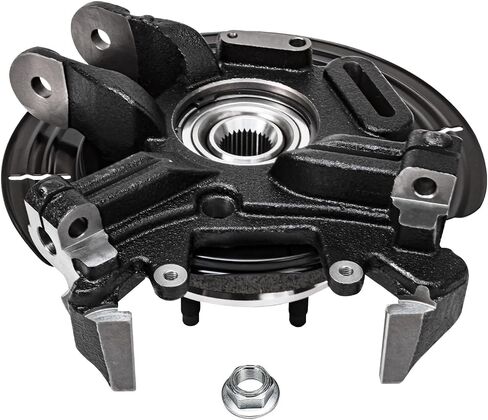 Detroit Axle - Rear Right Steering Knuckle for 2002-2005 Ford Explorer Mercury Mountaineer 2003 2004 Steering Knuckle & Wheel Bearing Hub Replacement in Saudi Arabia