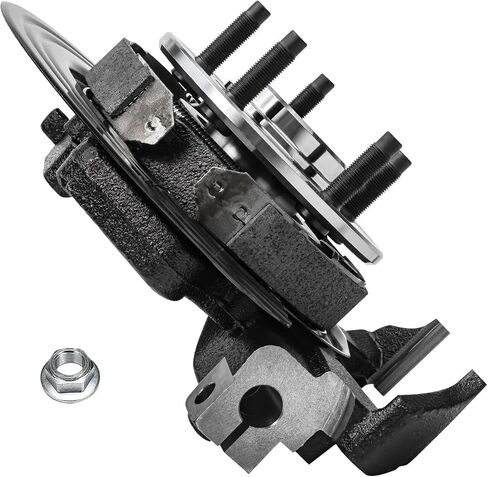 Detroit Axle - Rear Right Steering Knuckle for 2002-2005 Ford Explorer Mercury Mountaineer 2003 2004 Steering Knuckle & Wheel Bearing Hub Replacement in Saudi Arabia