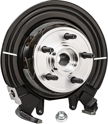 Detroit Axle - Rear Right Steering Knuckle for 2002-2005 Ford Explorer Mercury Mountaineer 2003 2004 Steering Knuckle & Wheel Bearing Hub Replacement in Saudi Arabia