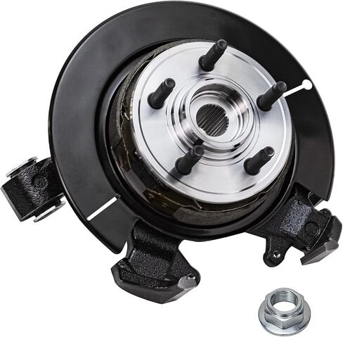 Detroit Axle-مفصل توجيه يمين خلفي من 06-10 Ford Explorer Mercury Mountainder ، 07-10 Explorer Sport Trac ، Assering Knuckle & Wheel Hub Assembly 2006 2007 2008 2000 2010 Replacement in Saudi Arabia
