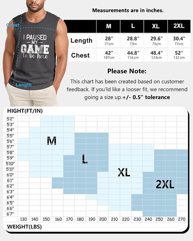 Flafens Tank Tops Men - Sleeveless Shirts for Men Graphic Cotton Mens Tank Tops Summer Fashion Casual Loose Fit Tanktop in Kuwait