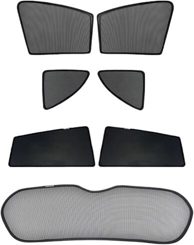 Magnetic Car Side Window Sunshades Compatible with Toyota RAV4 XA40 (2014-2019) for Rear Passenger Privacy Auto Window Sun Protection(Front 2PCS) in Saudi Arabia