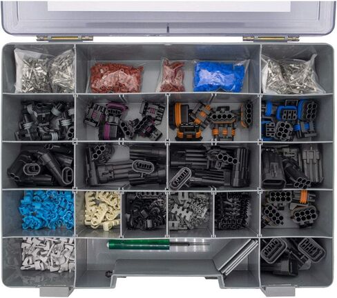 Delphi Metri-Pack Connector Kit MP-150-771: Sealed Automotive Electrical Connectors 24-18 Gauge 771 Piece Kit in Saudi Arabia