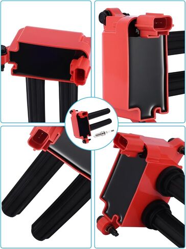 UF504 Ignition Coil Pack Pack Iridium Slop for Chrysler 300 Aspen ، لشاحن Dodge Challenger Durango Magnum Ram 1500 2500 3500 ، لجيب جيب Grand Cherokee 5.7L 6.1L 2005-2016،8 PCS in Saudi Arabia
