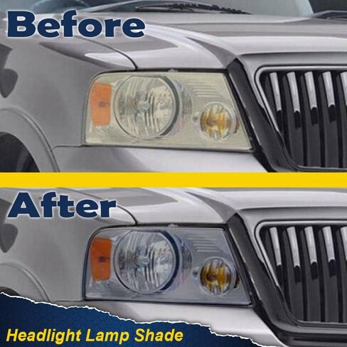 PIT66 Headlight Lens Cover, Compatible with 04-08 Ford F-150/06-08 Lincoln Mark LTy Clear in Saudi Arabia