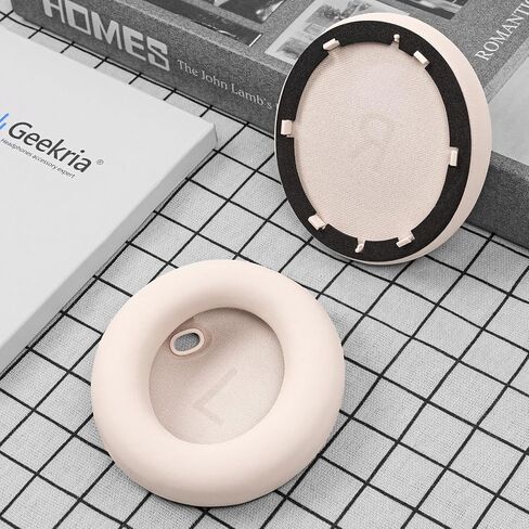 وسائد أذن بديلة من Geekria QuickFit لسماعات Anker Soundcore Space One، وسائد أذن لسماعات الرأس، وقطع إصلاح غطاء أكواب الأذن (أزرق) in Saudi Arabia