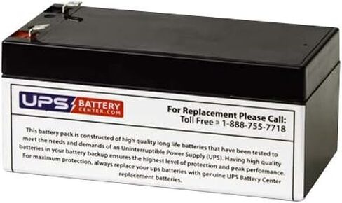 UPSBatteryCenter Compatible Replacement for PetraTools HD3000 Sprayer - 12V 3.2Ah Battery, F2 Terminals in Saudi Arabia