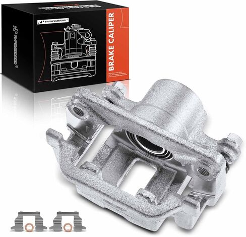 A-Premium Disc Brake Caliper Assembly with Bracket Compatible with Select Infiniti and Nissan Models - G35 2003-2005, 350Z 2003-2005, Murano 2003-2007, Quest 2004-2009, V6 3.5L - Rear Left Driver Side in Saudi Arabia