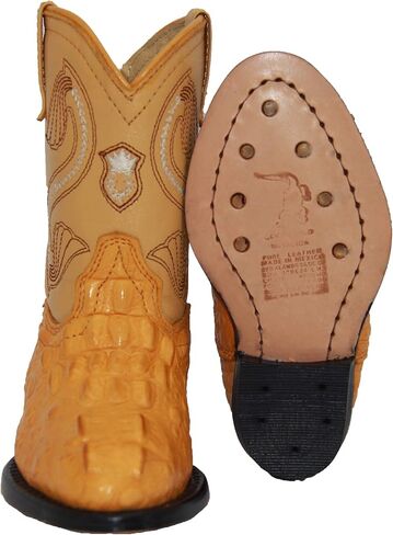 Kids Cowboy Boot Infant Toddler Crocodile Alegator Print Western Boot in Saudi Arabia