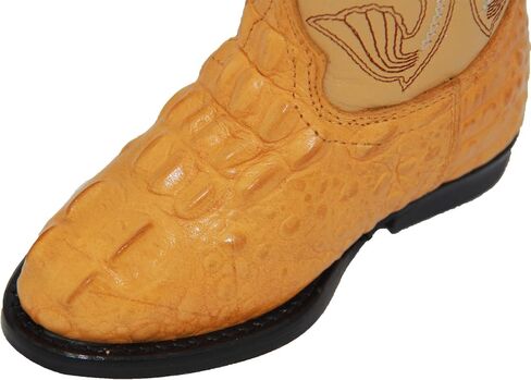 Kids Cowboy Boot Infant Toddler Crocodile Alegator Print Western Boot in Saudi Arabia