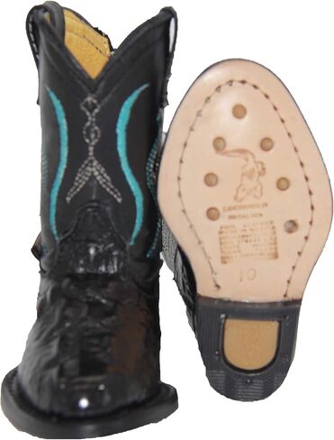 Kids Cowboy Boot Infant Toddler Crocodile Alligator Print Western Boot in Saudi Arabia