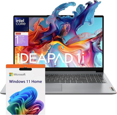 كمبيوتر محمول شخصي Lenovo IdeaPad Slim 3، شاشة لمس 15.6 بوصة FHD 1920*1080، AMD Ryzen 3 7330U، ذاكرة وصول عشوائي 8 جيجابايت فقط، 512 جيجابايت SSD، Wi-Fi 6، قارئ بصمات الأصابع، كاميرا ويب، لوحة مفاتيح بإضاءة خلفية، Windows 11 Home، رمادي in Saudi Arabia