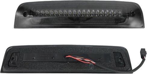 عدسة SZ-Light المدخنة LED 3RD High Mount Brake Light لعام 2010-2018 RAM 1500 2500 3500 4500 5500 Pickup Truck ، Red Flashing/White Cargo Lights in Saudi Arabia