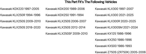 Tusk Wheel Bearing and Seal Kit الخلفية لـ Kawasaki KDX220 1997-2005 in Saudi Arabia