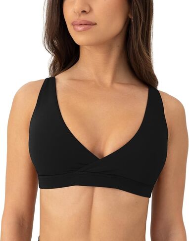 PAVOI ACTIVE V Neck Sports Bra for Women - Low Support Yoga Adjustable Straps Deep V Plunge Bra Removable Pads - FlexFlow in Saudi Arabia