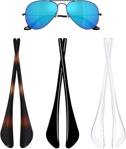 نصائح المعبد البديلة لـ Ray-Ban Aviator RB3025 3026 نظارة شمسية إصلاح الأكل بصريات النظارات الشمسية القماش RB6489 in Saudi Arabia