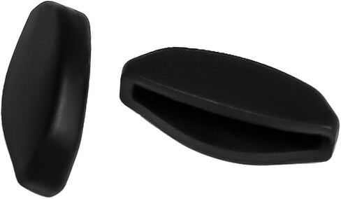 Anti Slip Nose Pads Replacement for Oakley Frogskins Range OO9284 OO9284A/Frogskins Hybrid OO9289 Sunglasses Frame, Silicone Soft Nose Pieces - 2 Pairs Grey Regular Size in Saudi Arabia