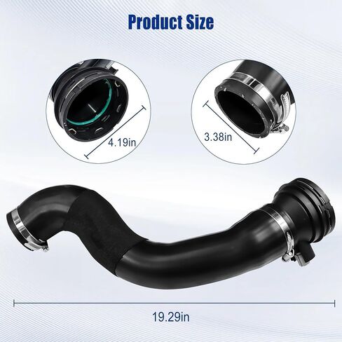 HC3Z-6F073-B Turbo Intercooler Outlet Tube Compatible with 2017-2019 Ford F-250 F-350 Super Duty 6.7L Powerstroke Replace HC3Z6F073B in Saudi Arabia