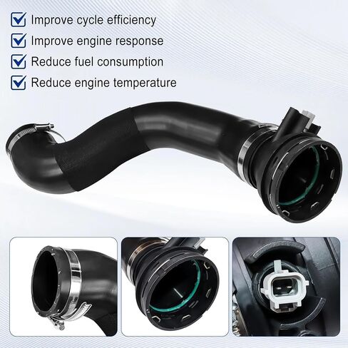 HC3Z-6F073-B Turbo Intercooler Outlet Tube Compatible with 2017-2019 Ford F-250 F-350 Super Duty 6.7L Powerstroke Replace HC3Z6F073B in Saudi Arabia