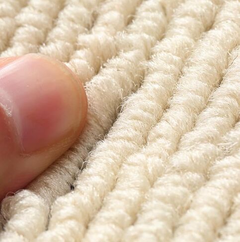 Long Runner Rug Non-Slip Easy Clean Braided Jute Kitchen Mat with Rubber Backing Striped Black Area Rugs for Bedroom, Hallway, Dorm Bedside, Entryway, Indoor,Apartment Decor,2x6 Feet in Saudi Arabia