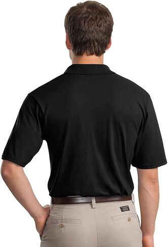 Jerzees 5.6 oz., 50/50 Jersey Pocket Polo with SpotShield (436P) OXFORD in Saudi Arabia
