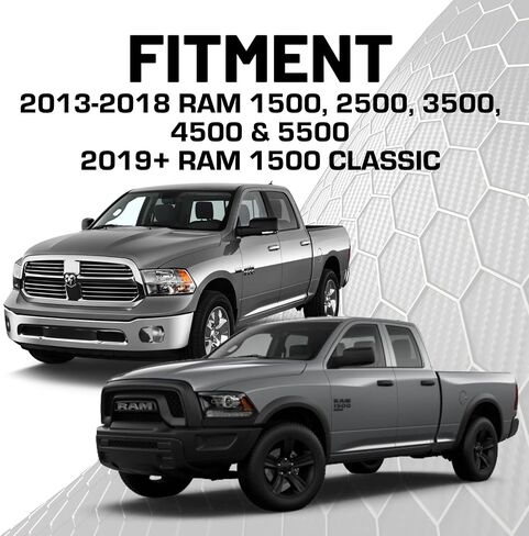Bulletpoint Dash Mount Cell Phone Holder Compatible with 2013-2018 RAM Truck & 2019+ RAM 1500 Classic 20mm Ball Mount - Compatible with iPhone and Android Smartphones (Single Ball with Phone Holder) in Saudi Arabia