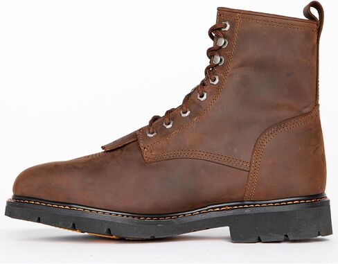 Cody James Men's 8" Mustang Lace-Up Kiltie Waterproof Work Boot Composite - Cwpr8 in Saudi Arabia