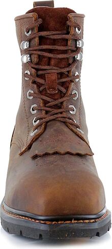 Cody James Men's 8" Mustang Lace-Up Kiltie Waterproof Work Boot Composite - Cwpr8 in Saudi Arabia