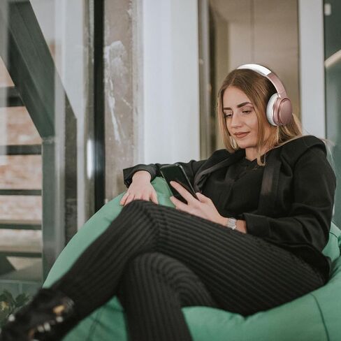 iLive Active Noise Cancellation Bluetooth Headphones, Adjustable Headband, includes 3.5mm Audio Cable, Black (IAHN40B) in Saudi Arabia
